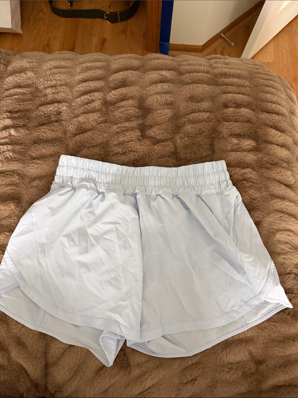 lululemon athletica Light Blue Women's Athletic Shorts